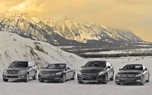 Mercedes-Benz GLK-class, CL-class, R-class, C-class